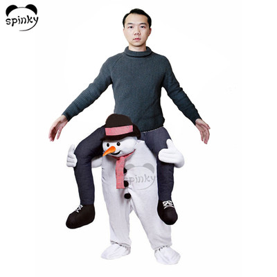 Carry Me Fancy Dress Pants Snowman