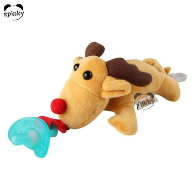 Baby Pacifier With Soft Deer Toy